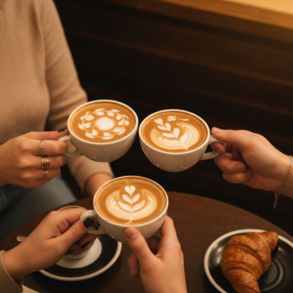 Frühstücks-Deal: Kaffee + Croissant